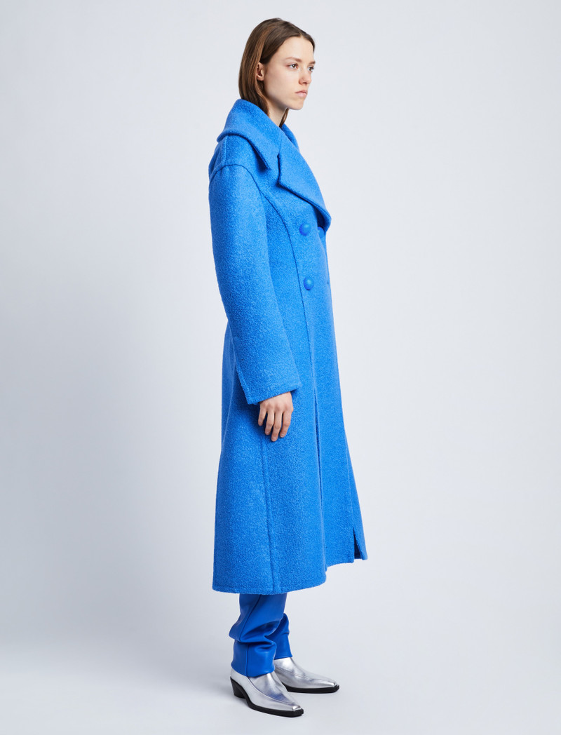 Proenza Schouler Double Face Llama Wool Coat outlook