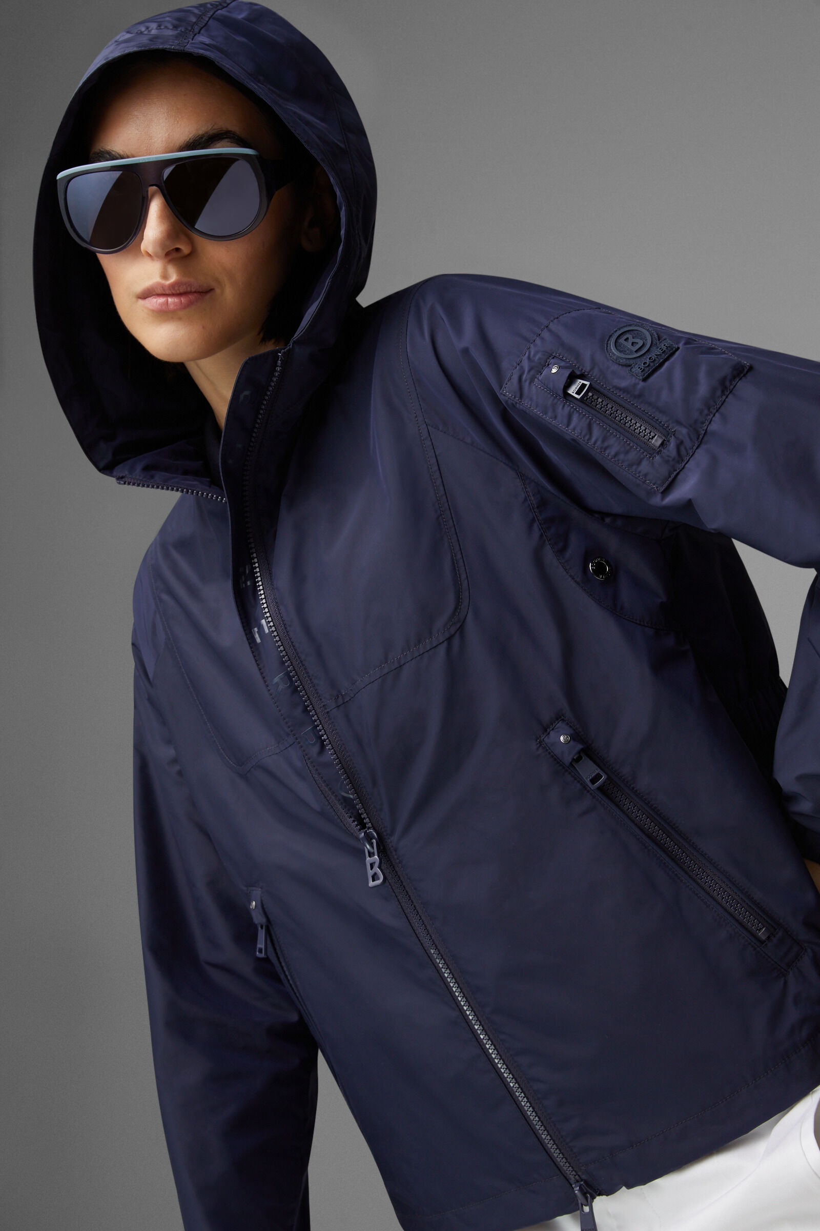 Zafina Jacket in Navy blue - 6