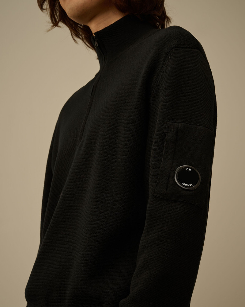 Re-Wool Half Zip Lens Sweater 5