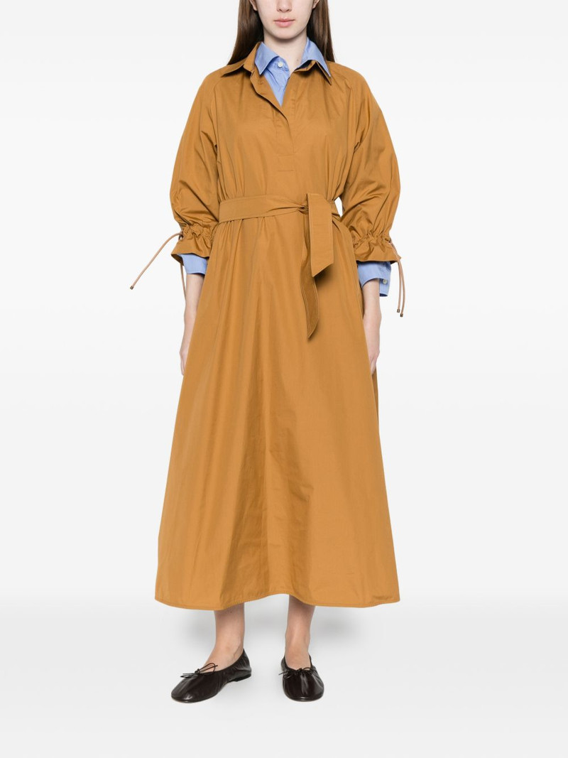 Max Mara Mirto belted ruffled dress outlook