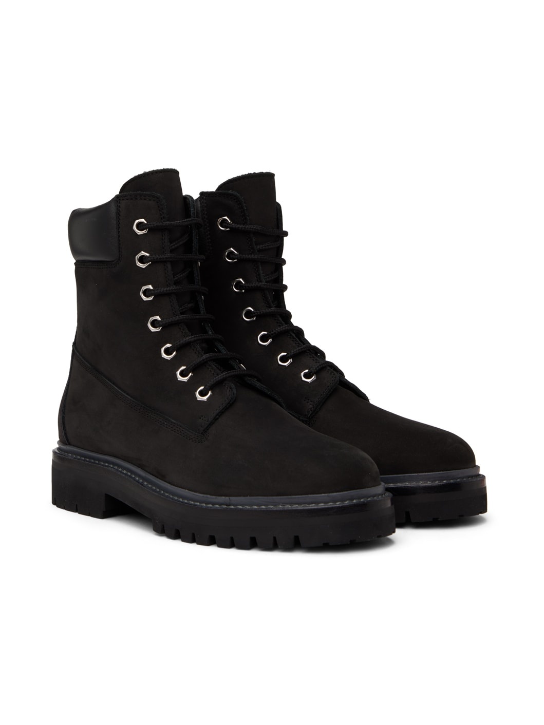 Black Trekking Boots - 4