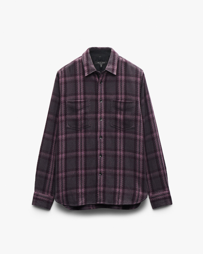 Plaid Twill CPO Overshirt 1