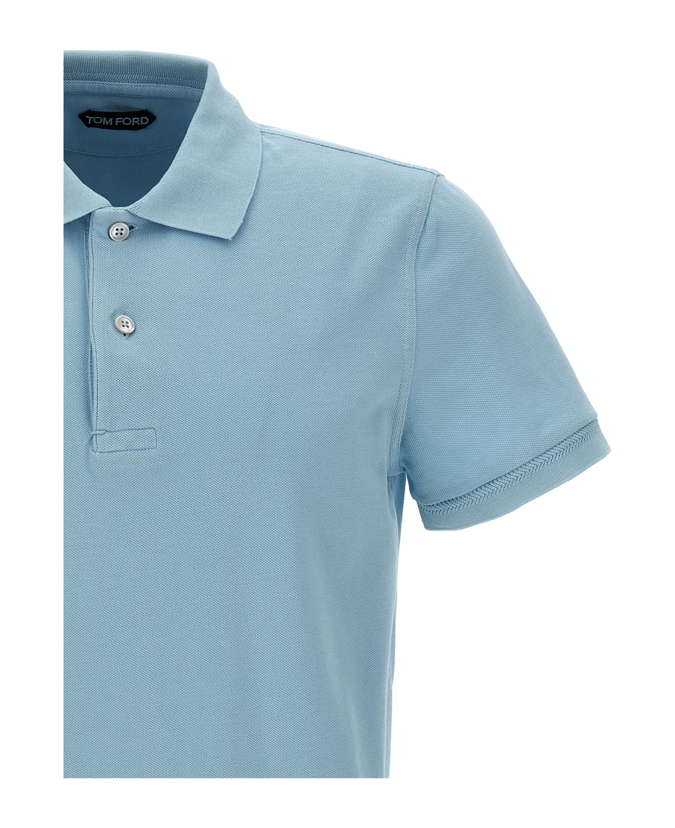 Short Sleeve Cotton Polo Shirt - 4