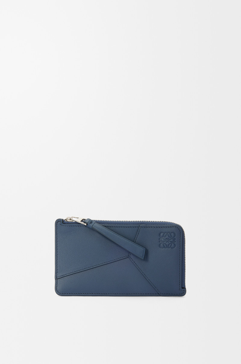 Puzzle long coin cardholder in classic calfskin 1
