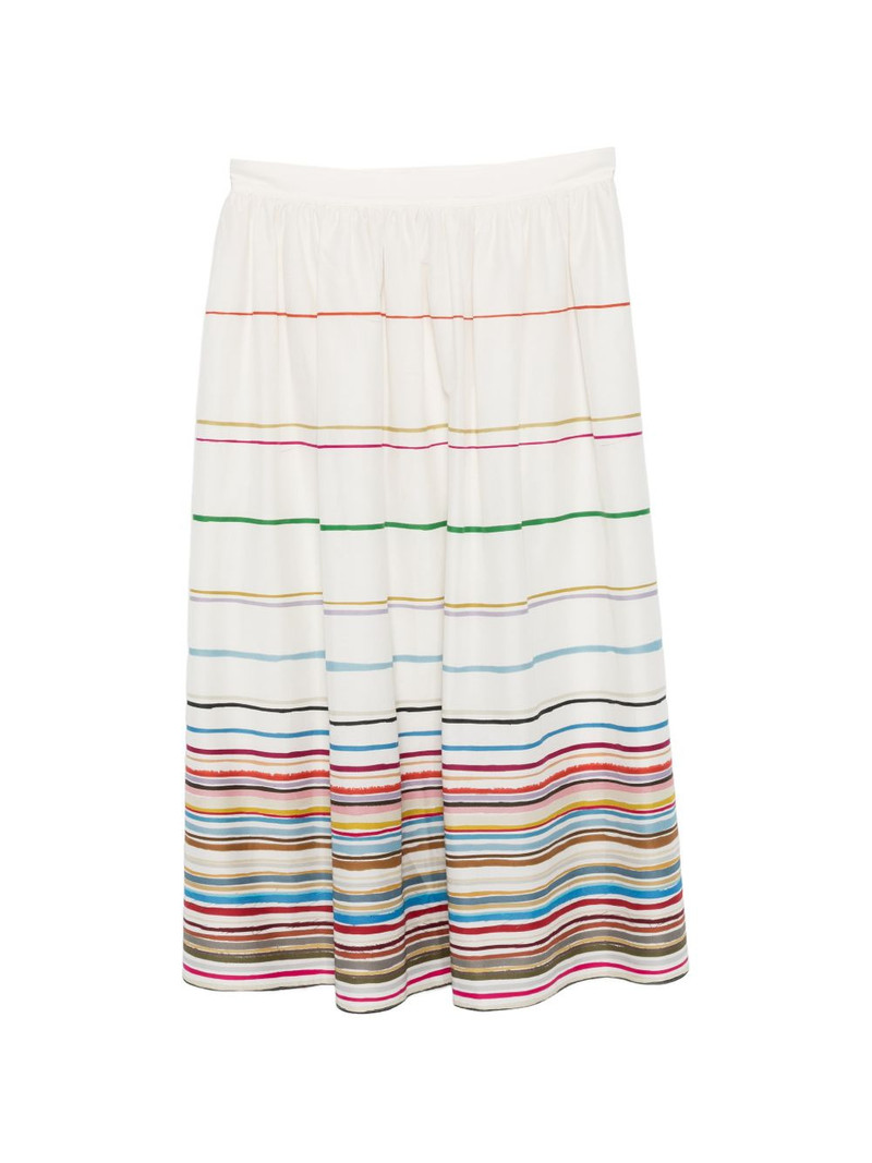 striped midi skirt 1