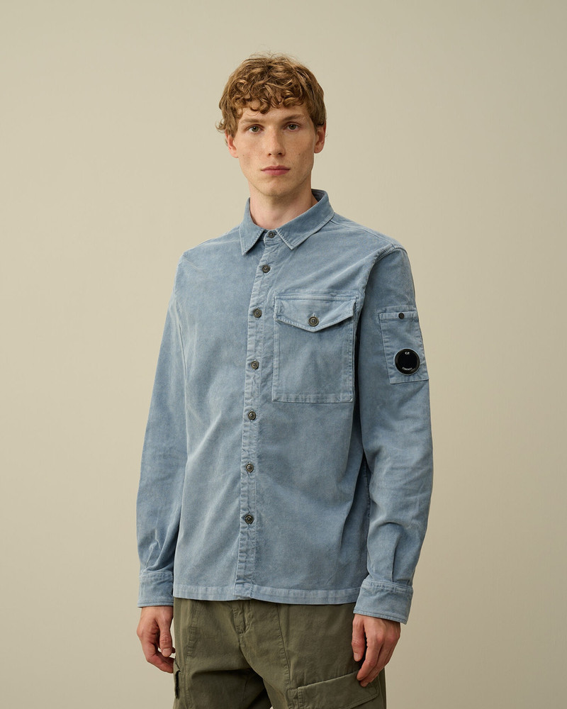 C.P. Company Corduroy Lens Buttoned Shirt outlook