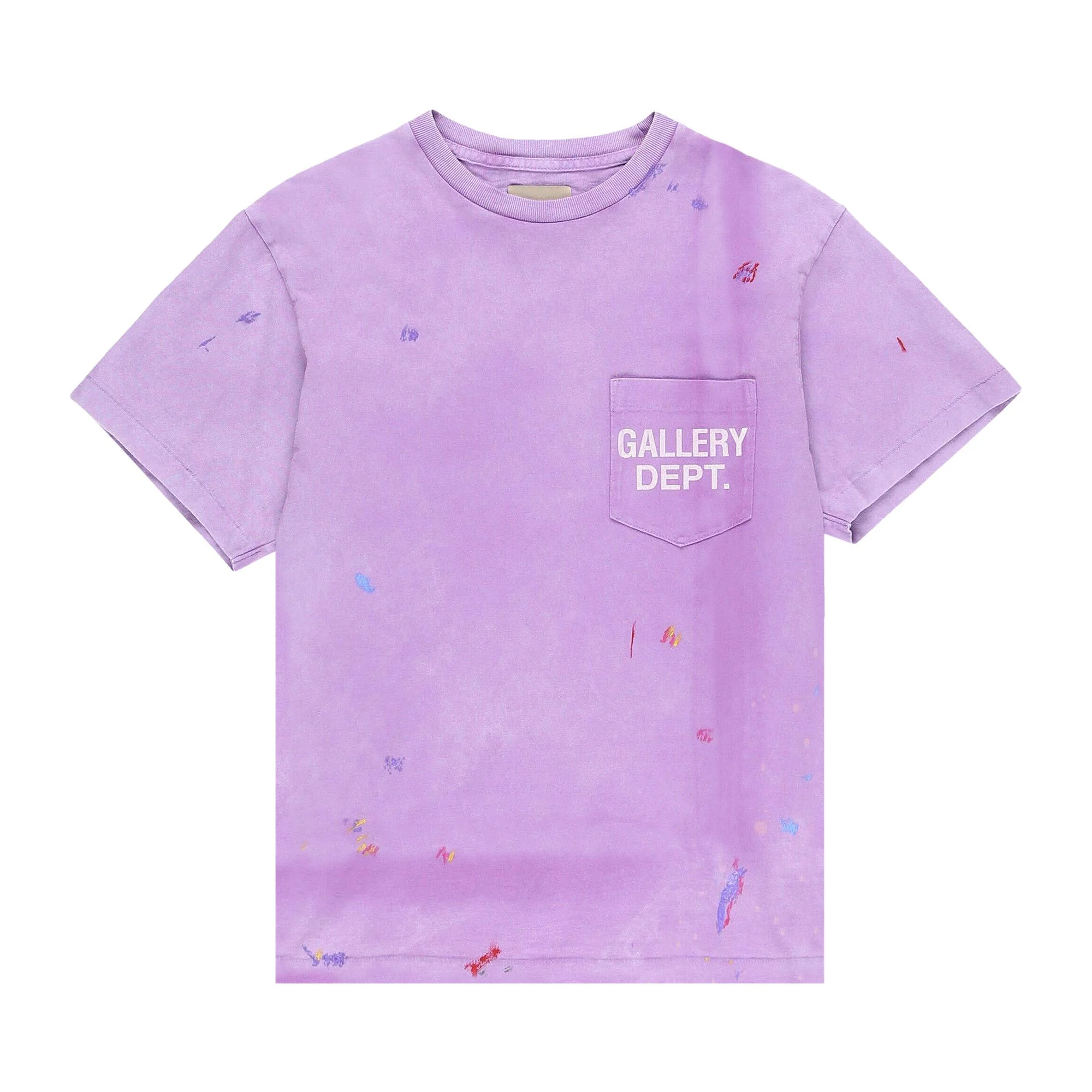 Gallery Dept. Vintage Logo Painted Tee 'Purple' - 1