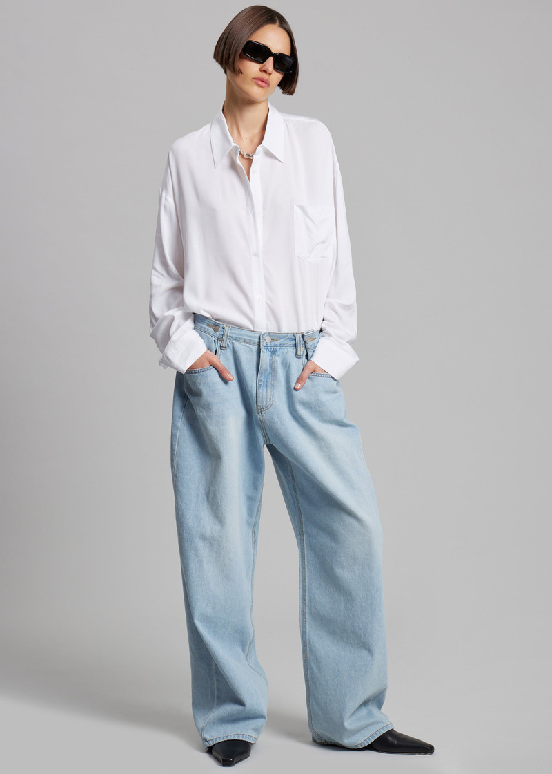 Hayla Denim Pants - Light Wash 9