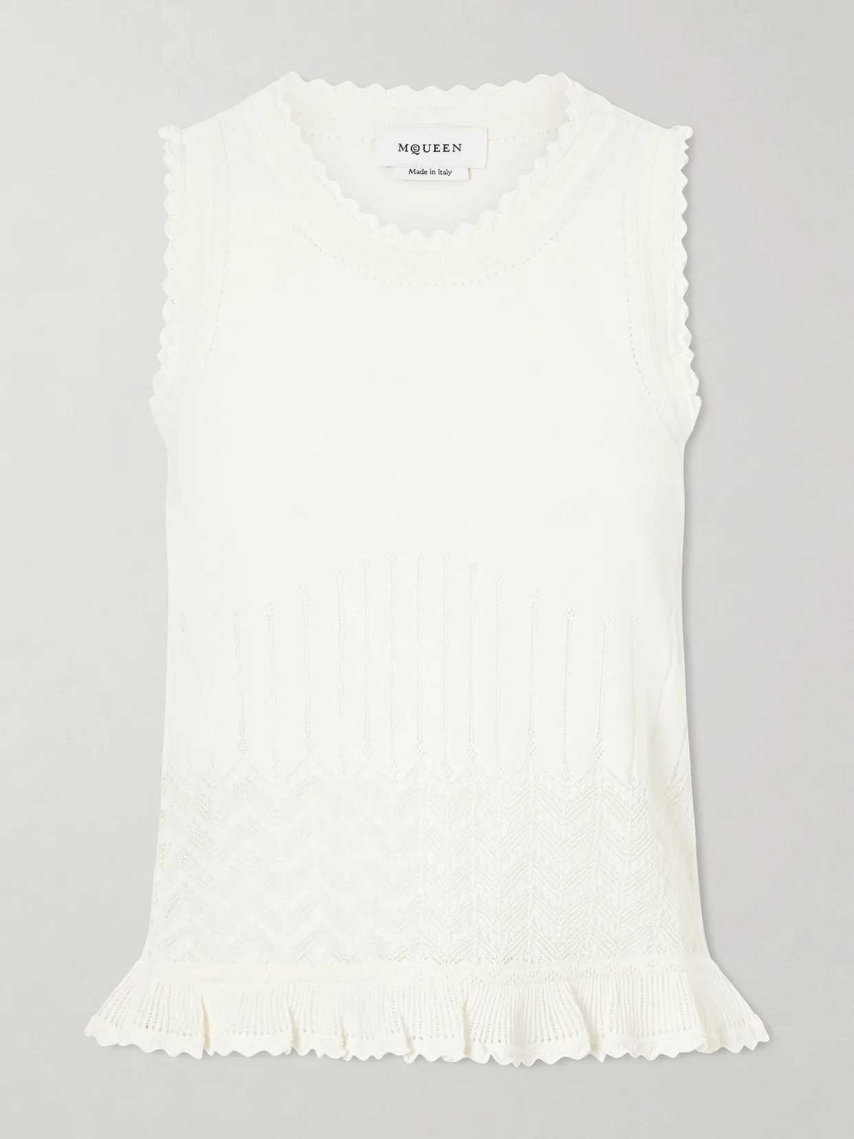 Knitted Jersey Tank - 1