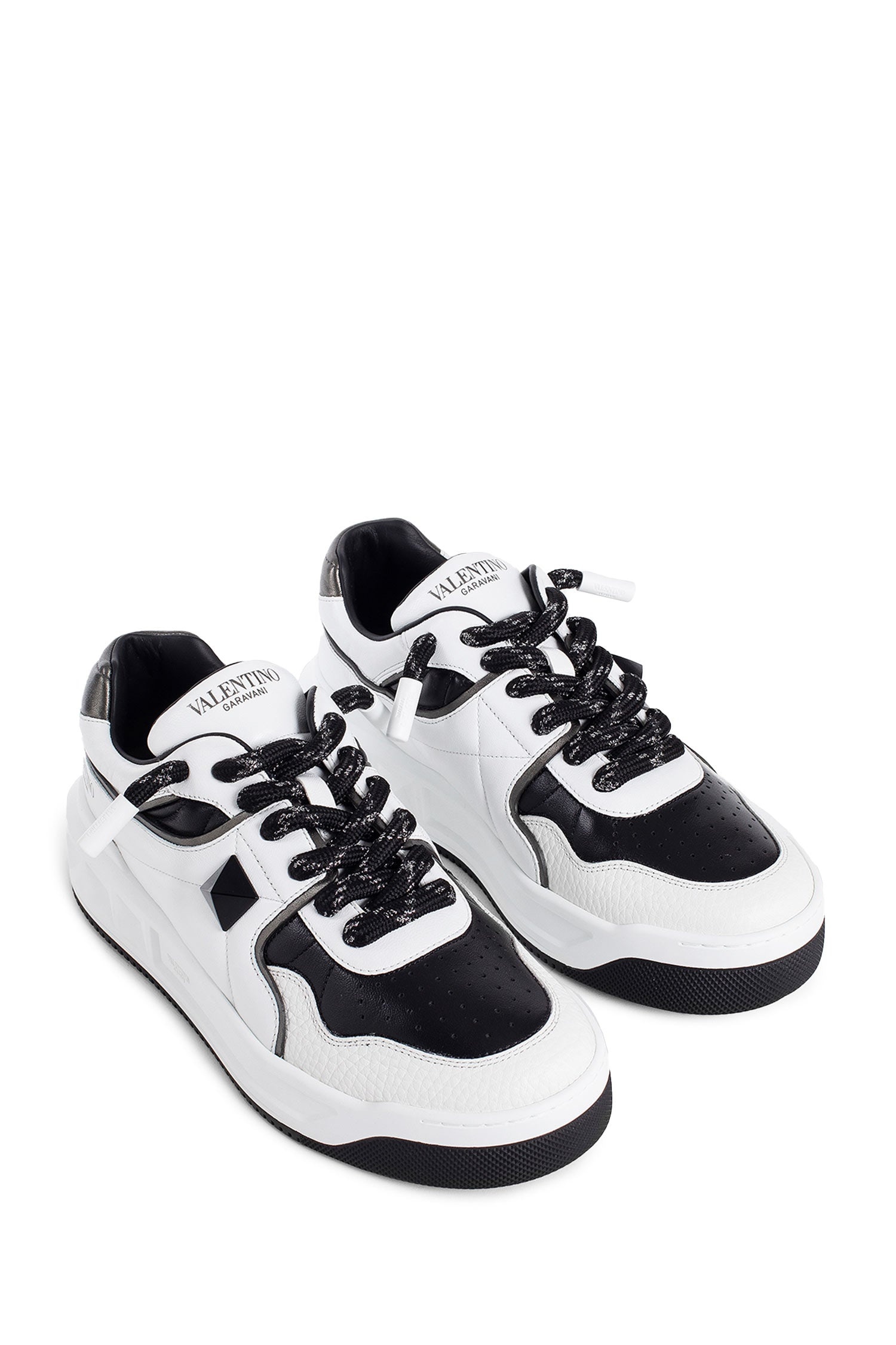 VALENTINO MAN BLACK&WHITE SNEAKERS - 7