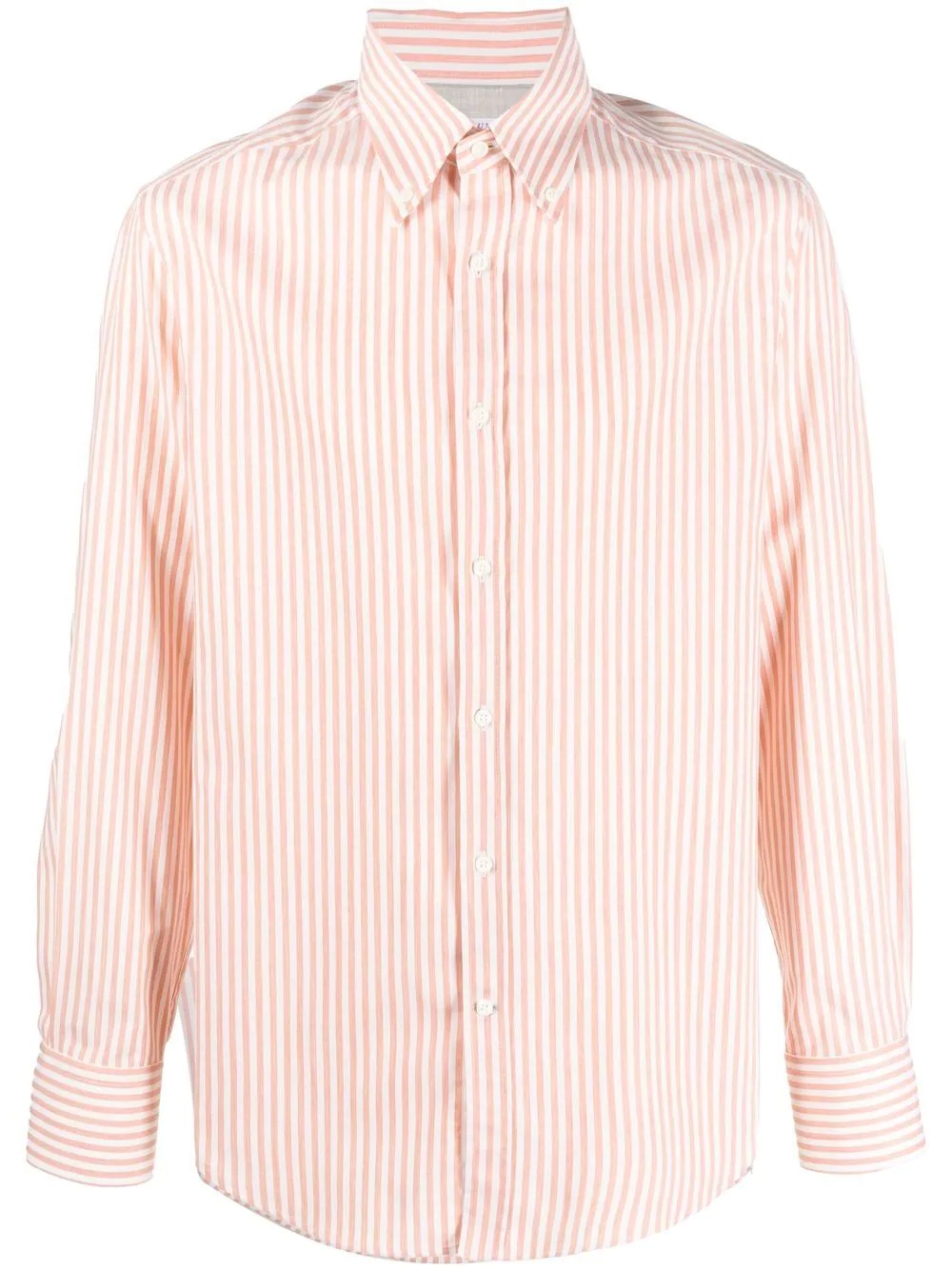 stripe-print shirt - 1