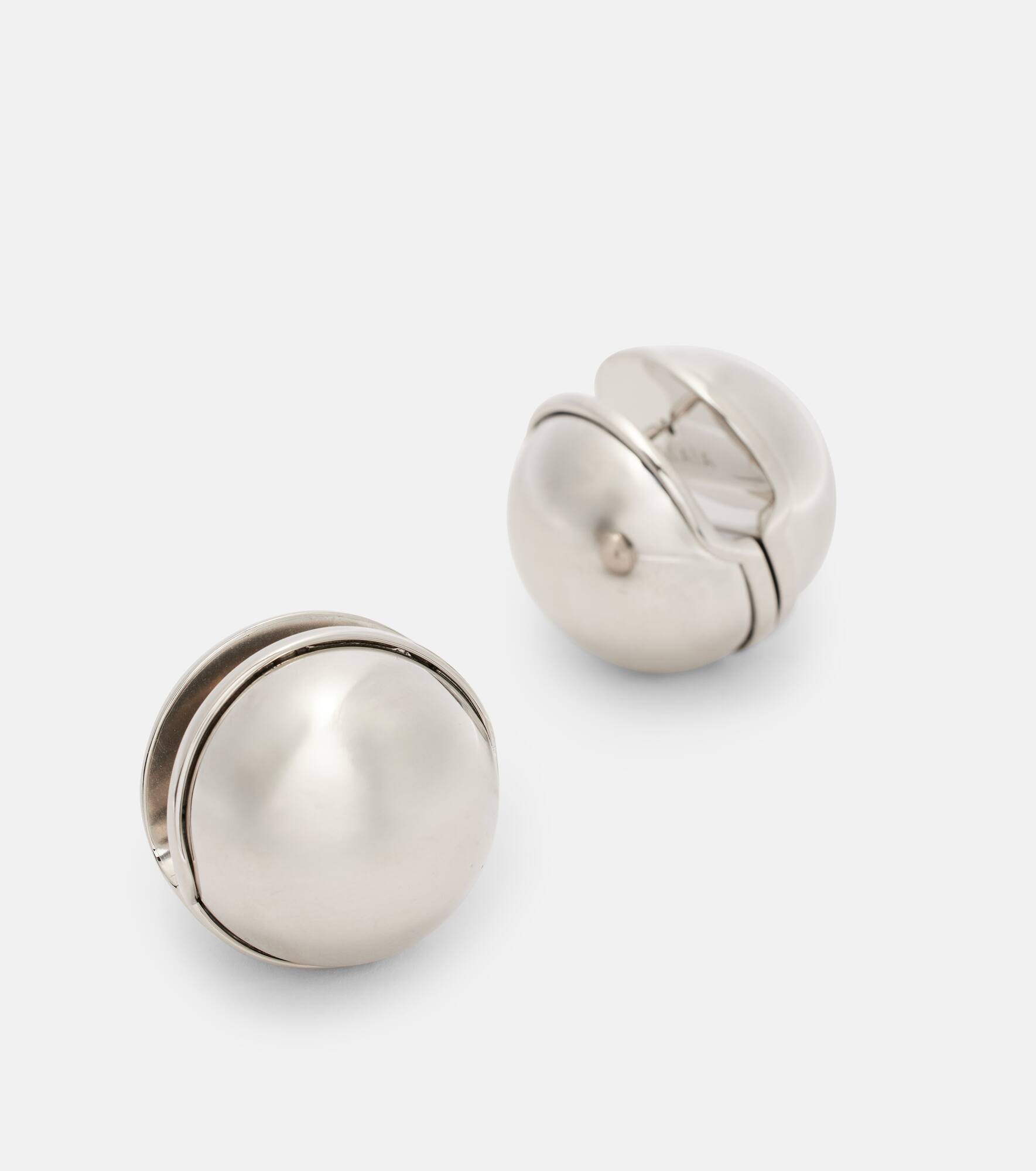 Silver-plated earrings - 4
