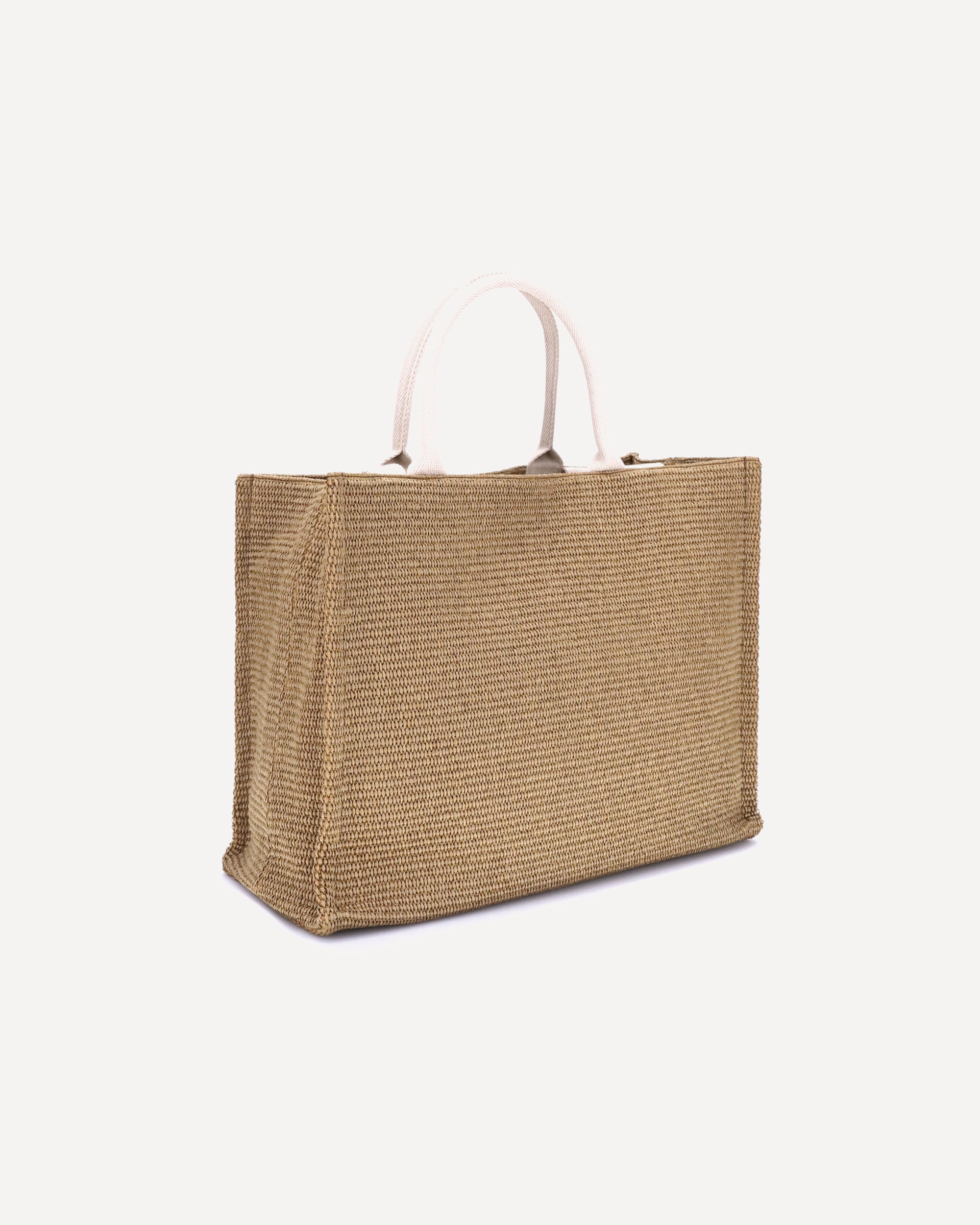 Raffia-effect Tote Bag - 3