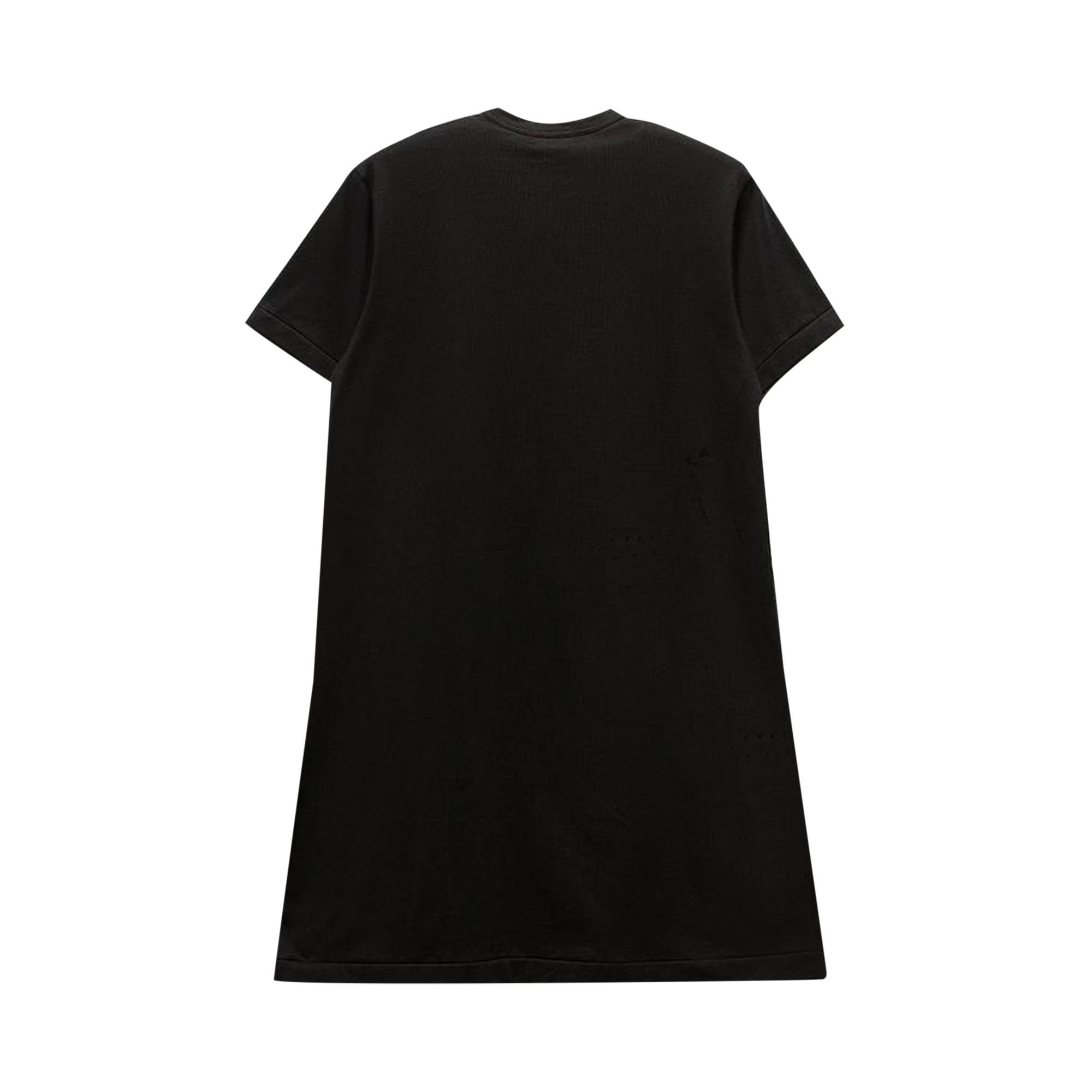 Comme des Garçons Homme Plus Graphic Print Long T-Shirt 'Black' - 2