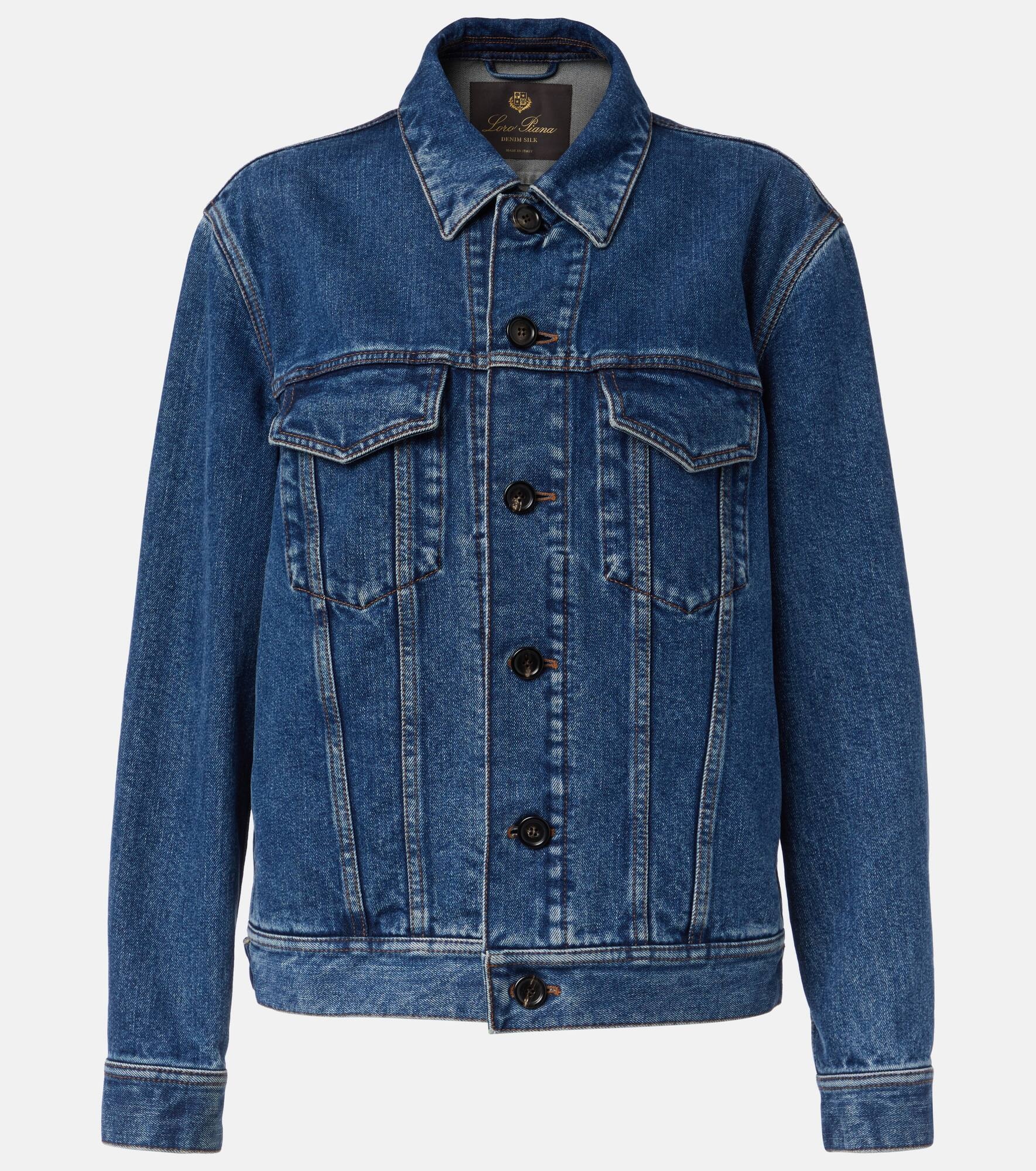 Tulus cotton and silk denim jacket - 1