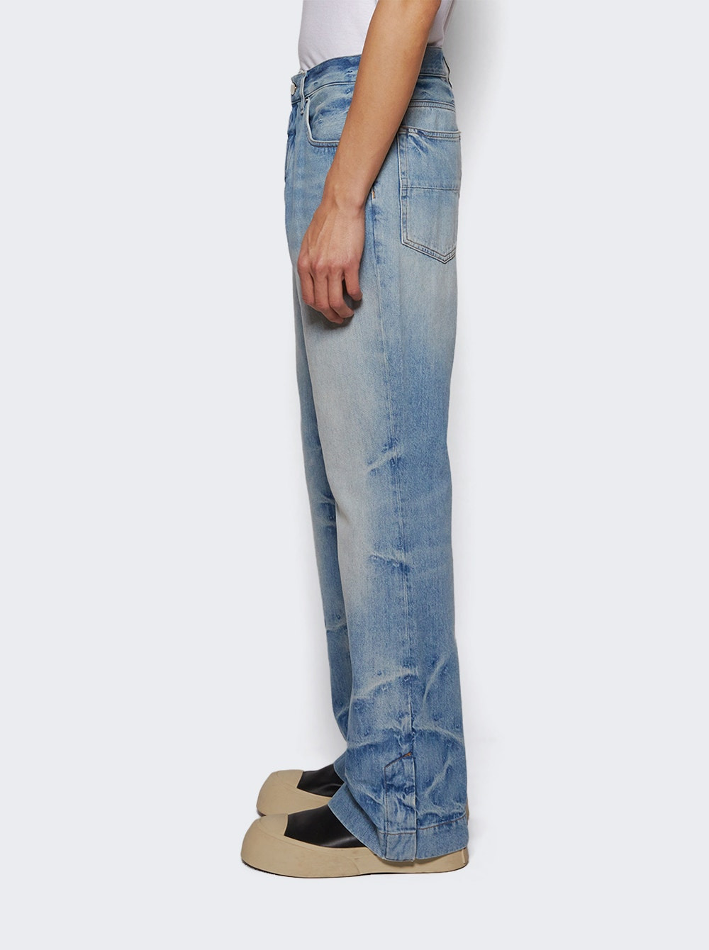 Straight Flare Jean Faded Indigo - 3
