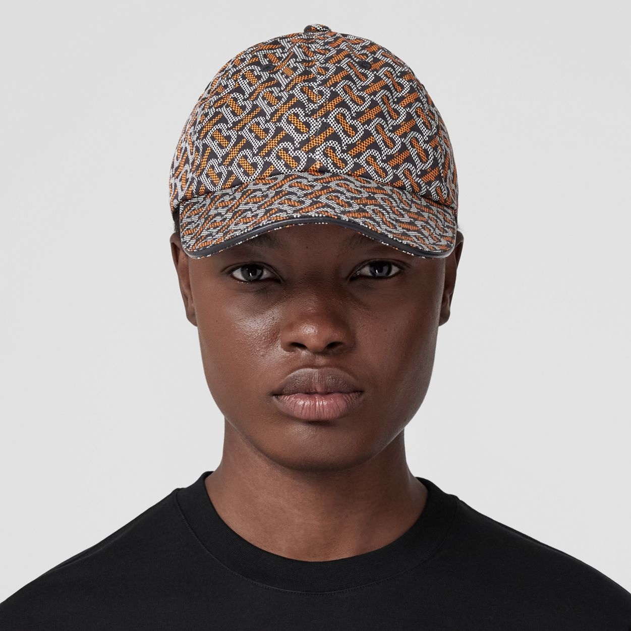 Monogram Print Cotton Baseball Cap - 2