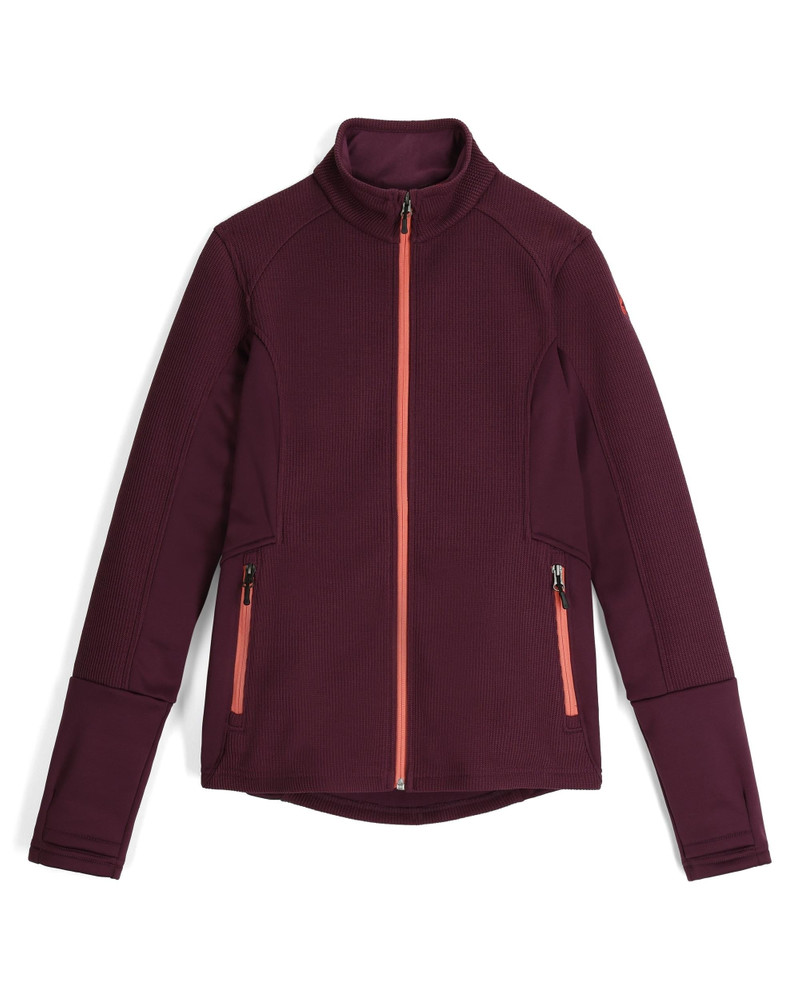 Womens Bandita Sweater- Plum 1