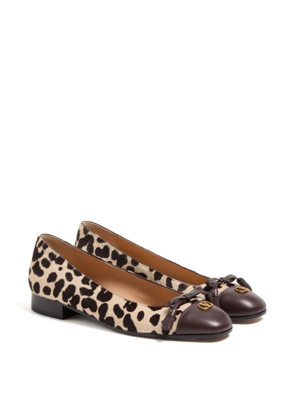 leopard print ballet flats - 2