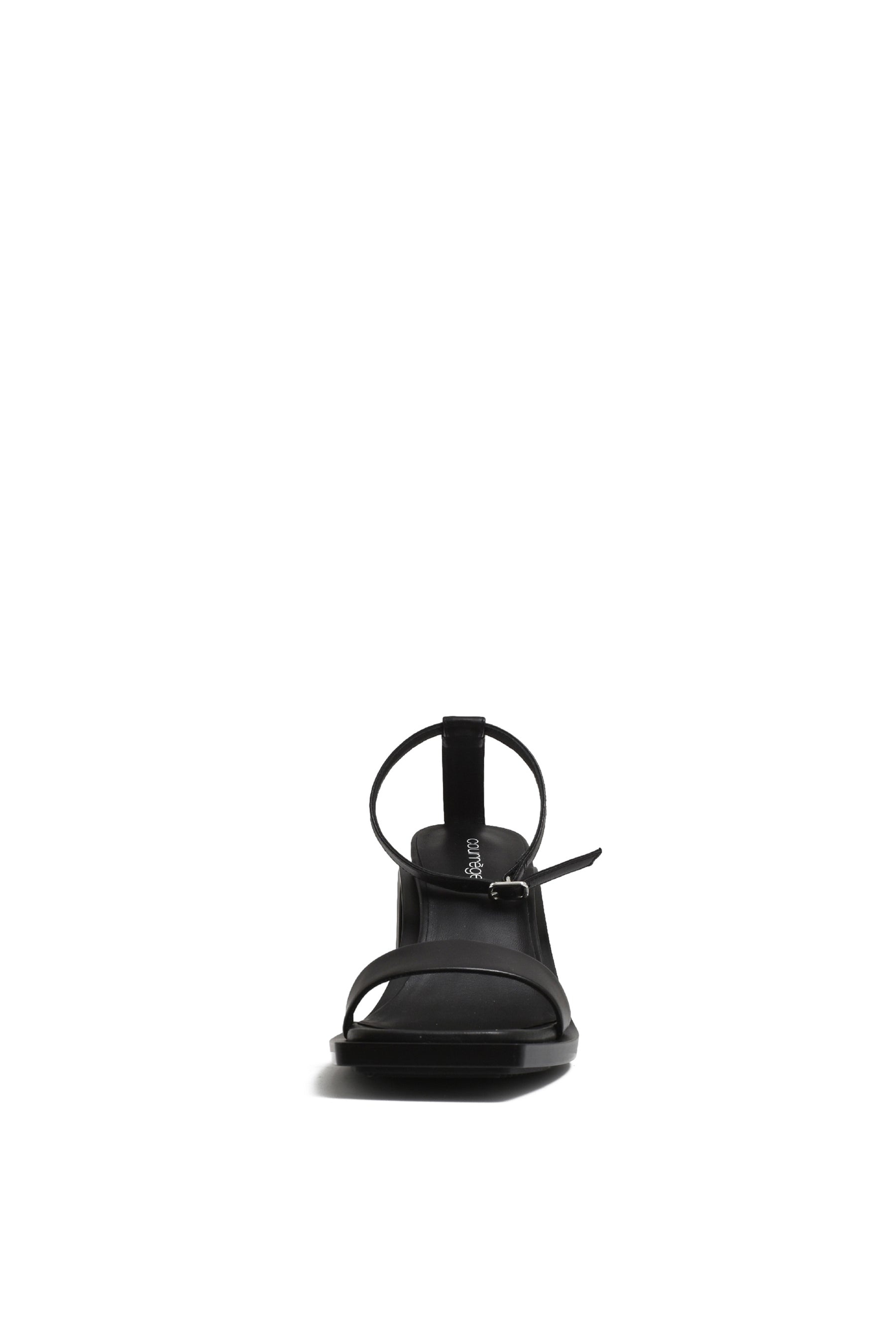STREAM LEATHER SANDALS / BLK - 3