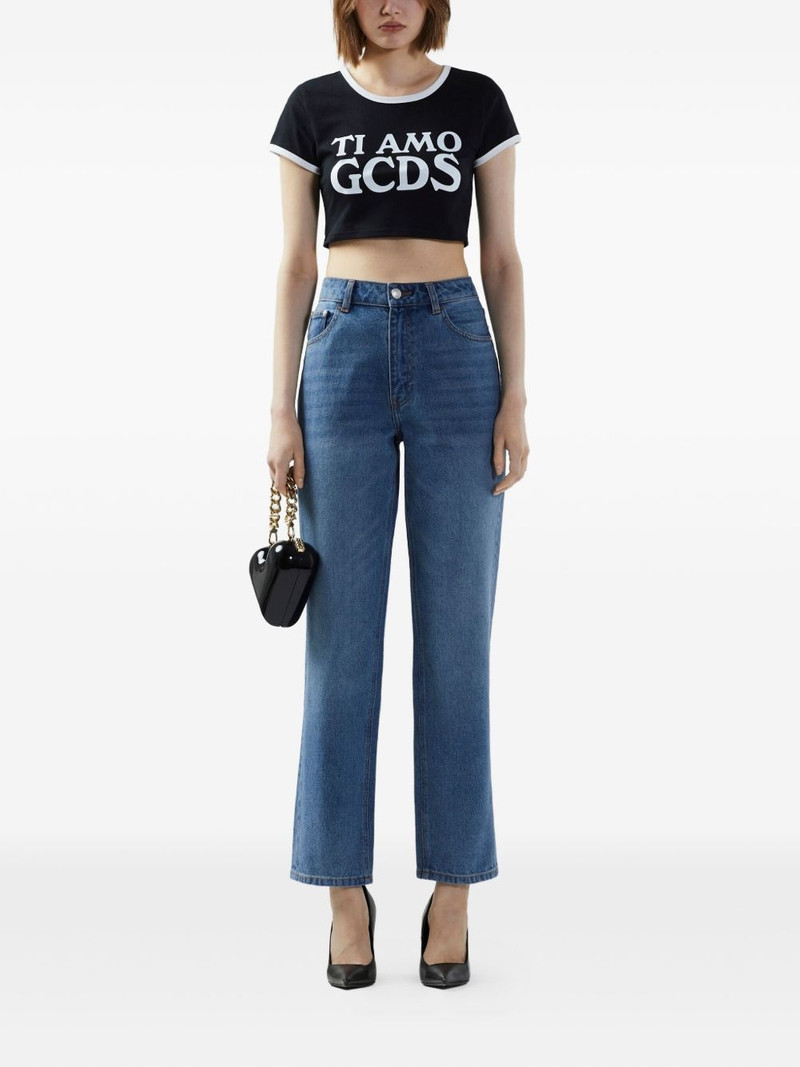 GCDS straight-leg jeans outlook