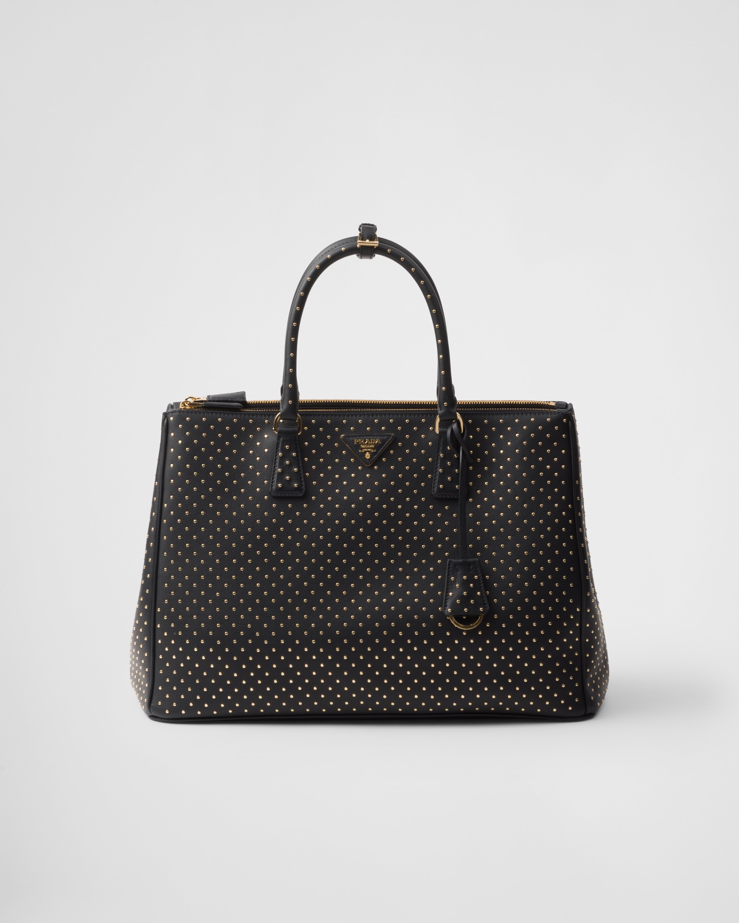 Extra-large Prada Galleria studded leather bag - 1