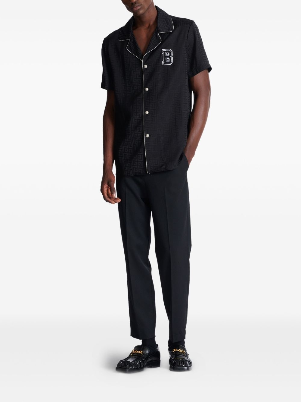 varsity pyjama shirt - 2