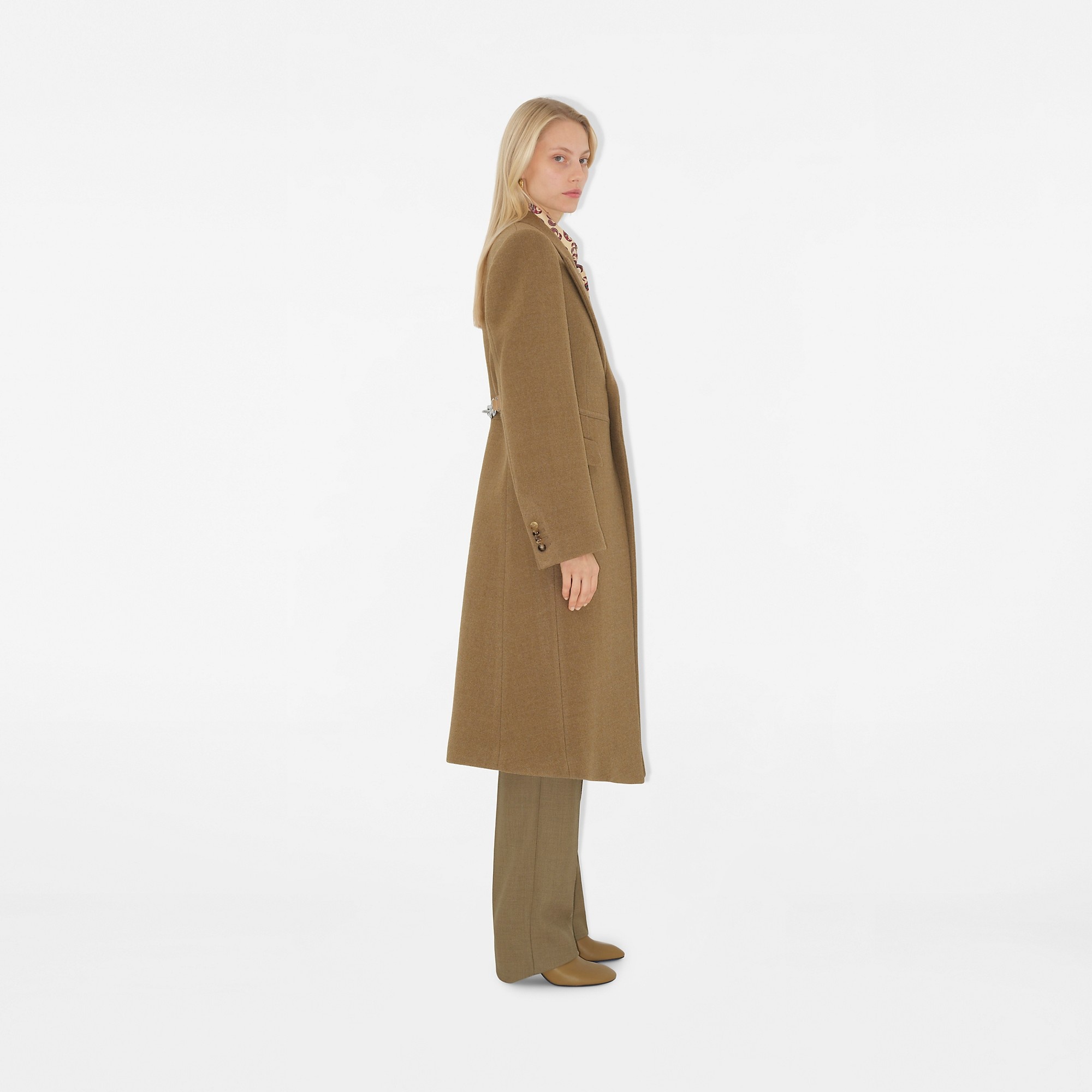 Wool Tailored Coat - 3
