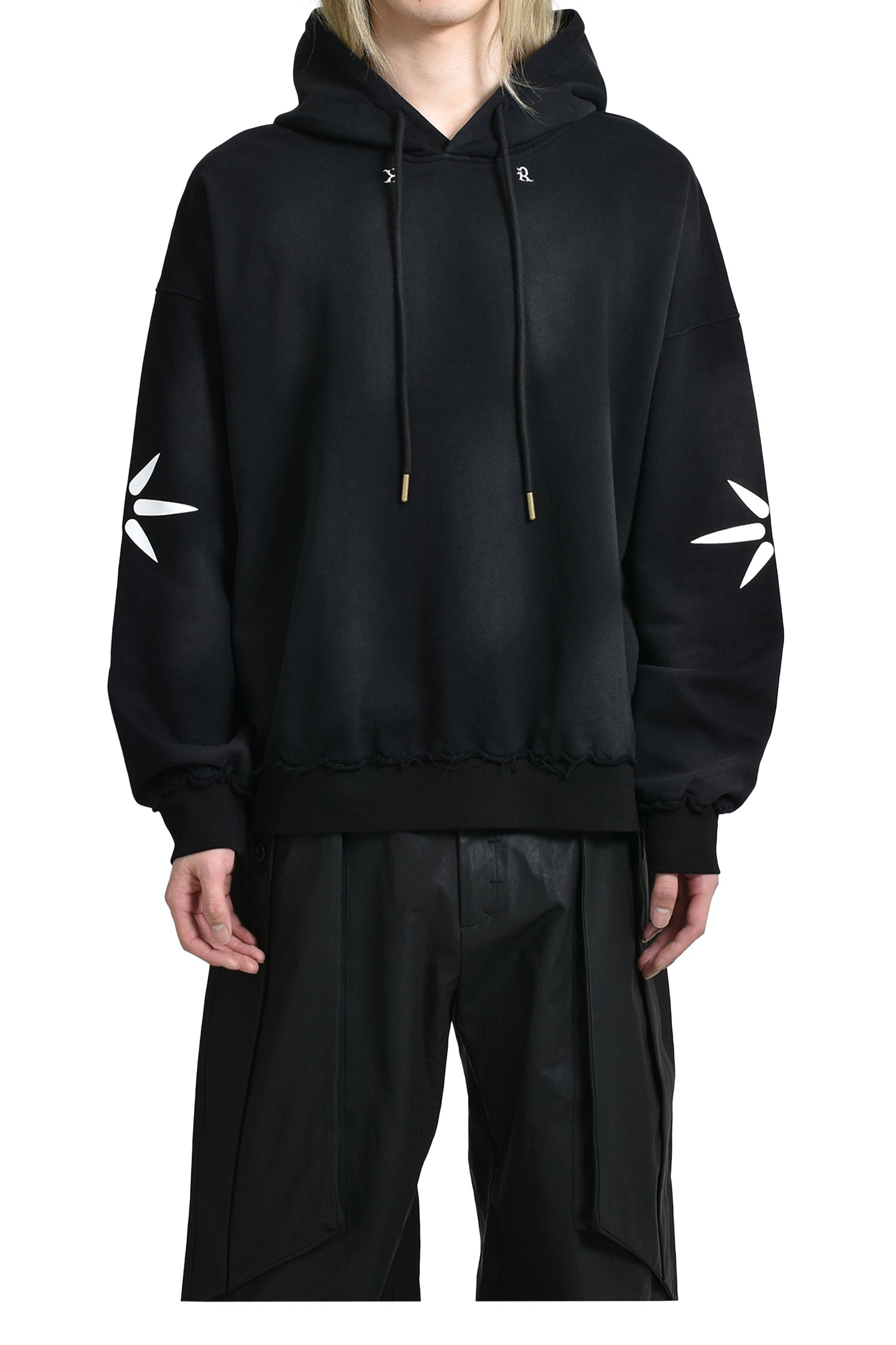 ORIGAMI HOODIE / BLK - 1