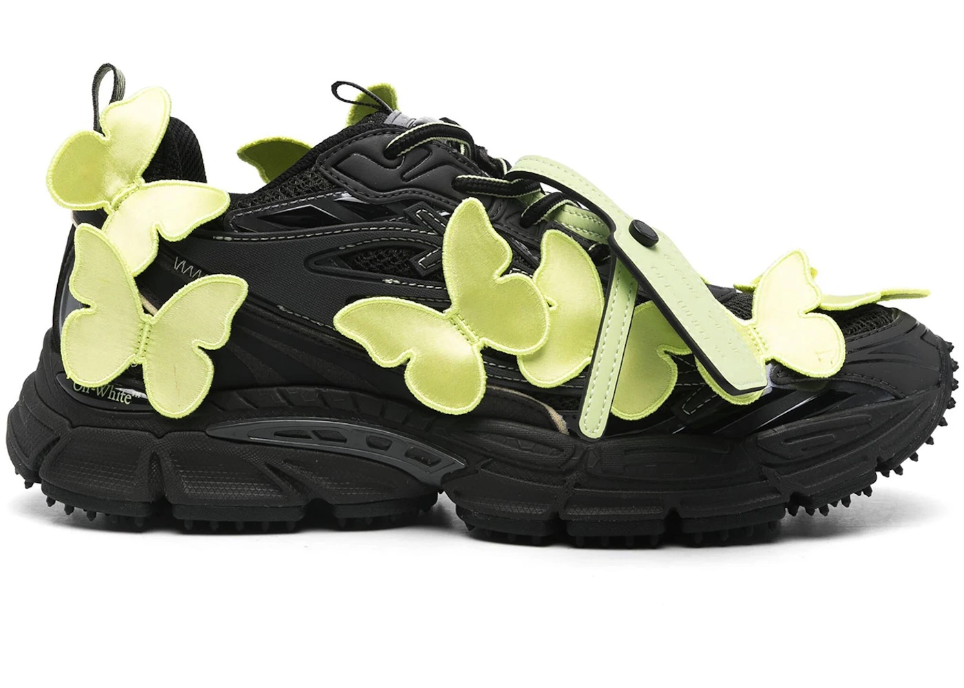 OFF-WHITE Be Right Back Black Green Butterflies - 1