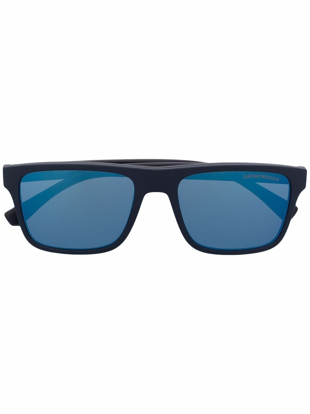 changeable-lense rectangular sunglasses - 2