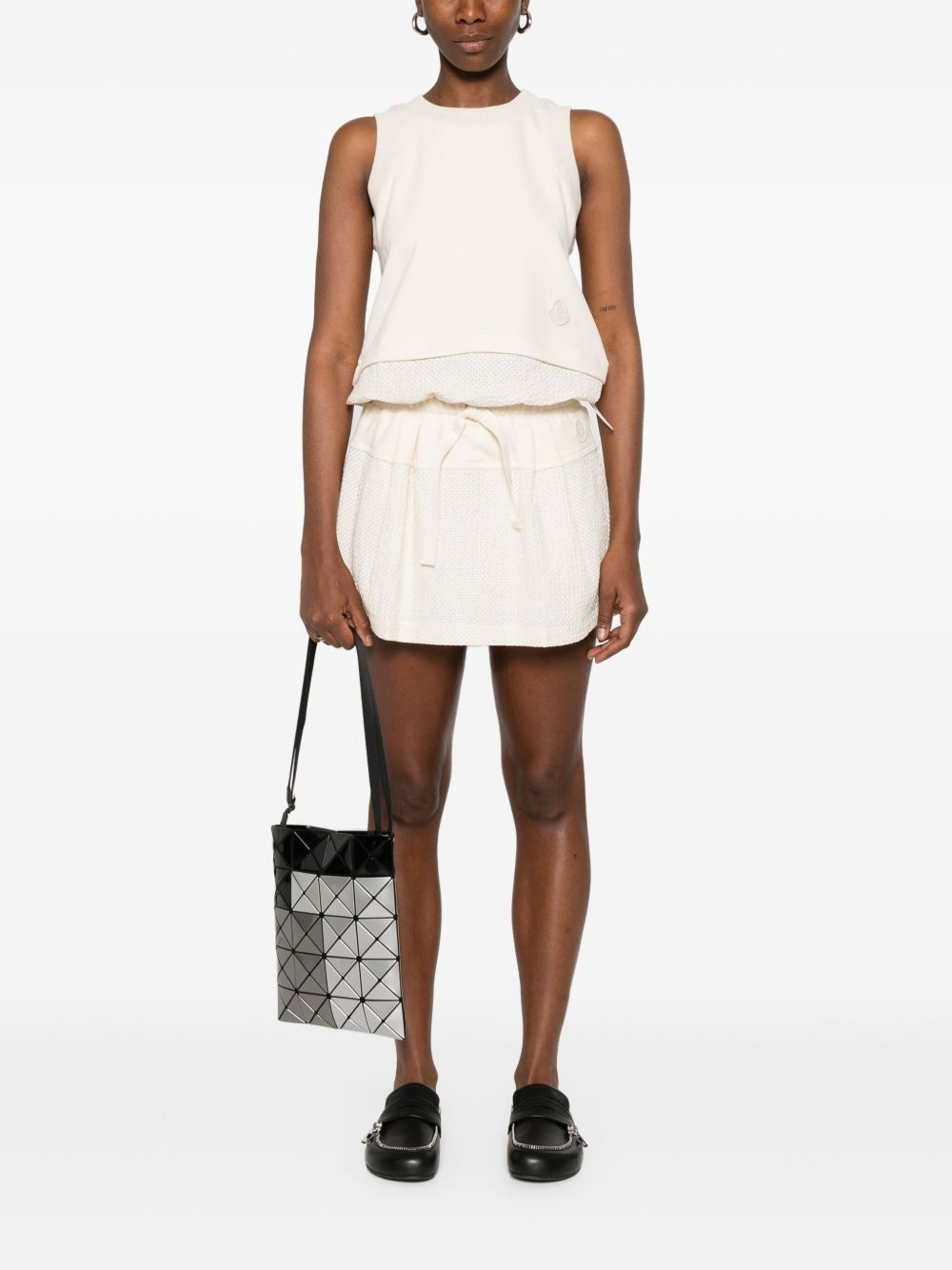 textured mini skirt - 2