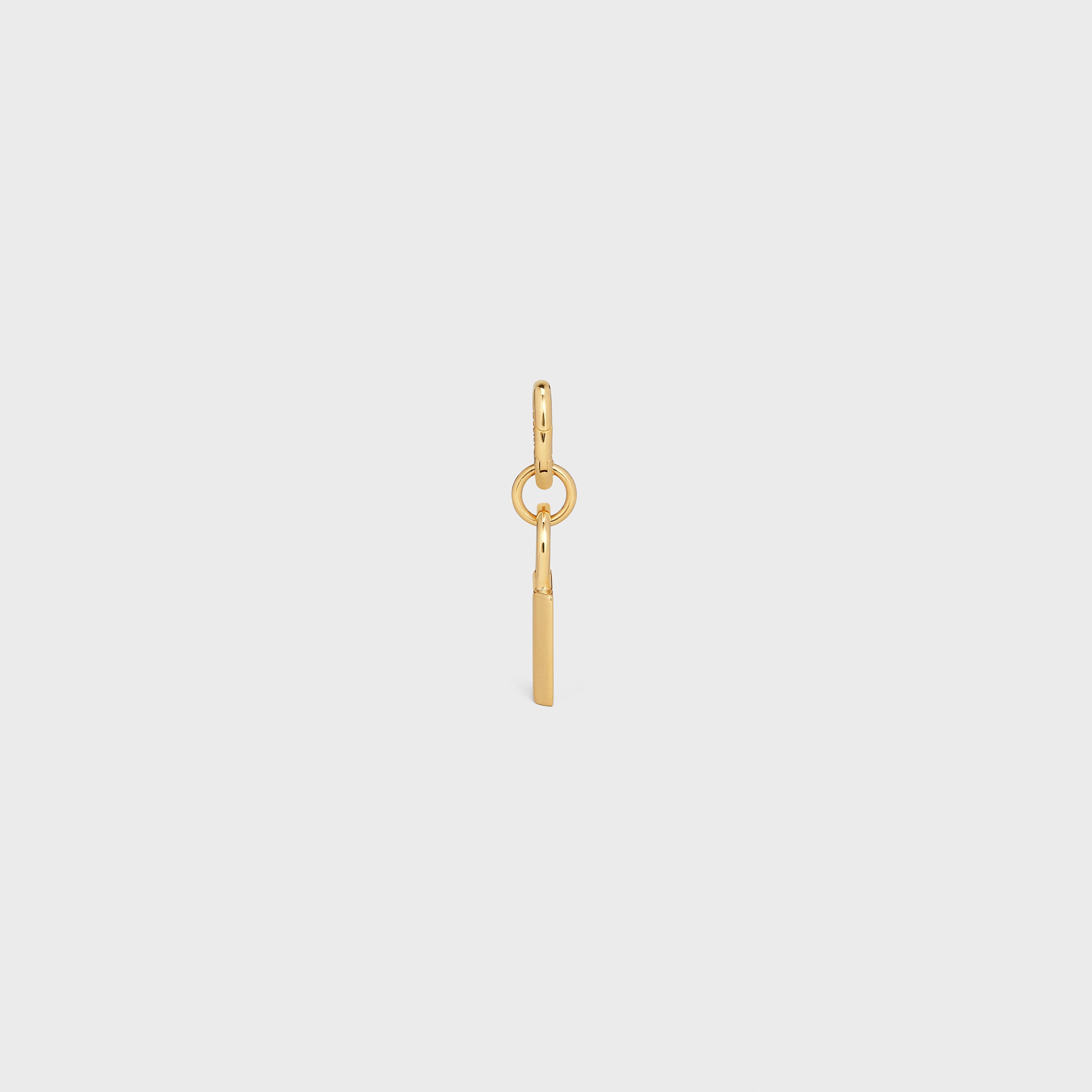 PADLOCK CHARM in Brass - 4