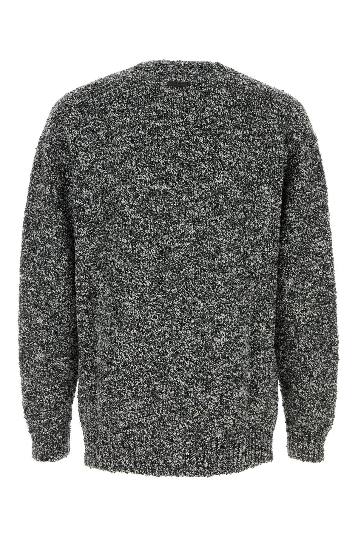 Two-tone wool blend cardigan - 2