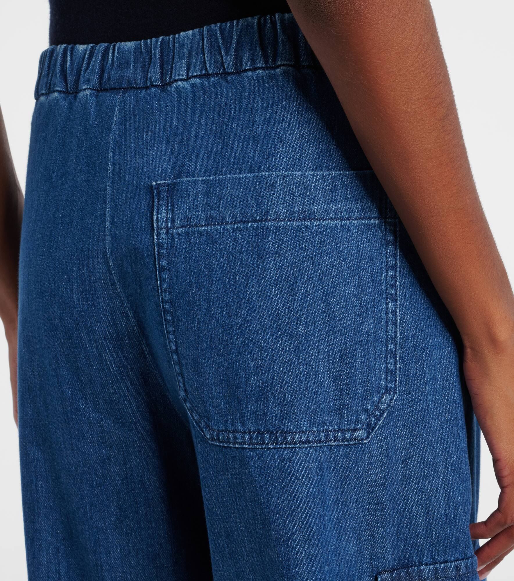 Cropped cargo jeans - 6