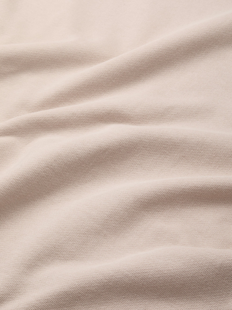 Women's Zip Up Hoodie Quinn Cotton Modal Beige Pink 6