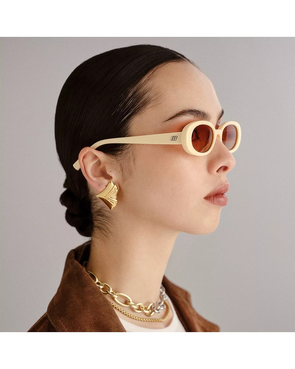 Outta Love Oval Sunglasses, 51mm - 4