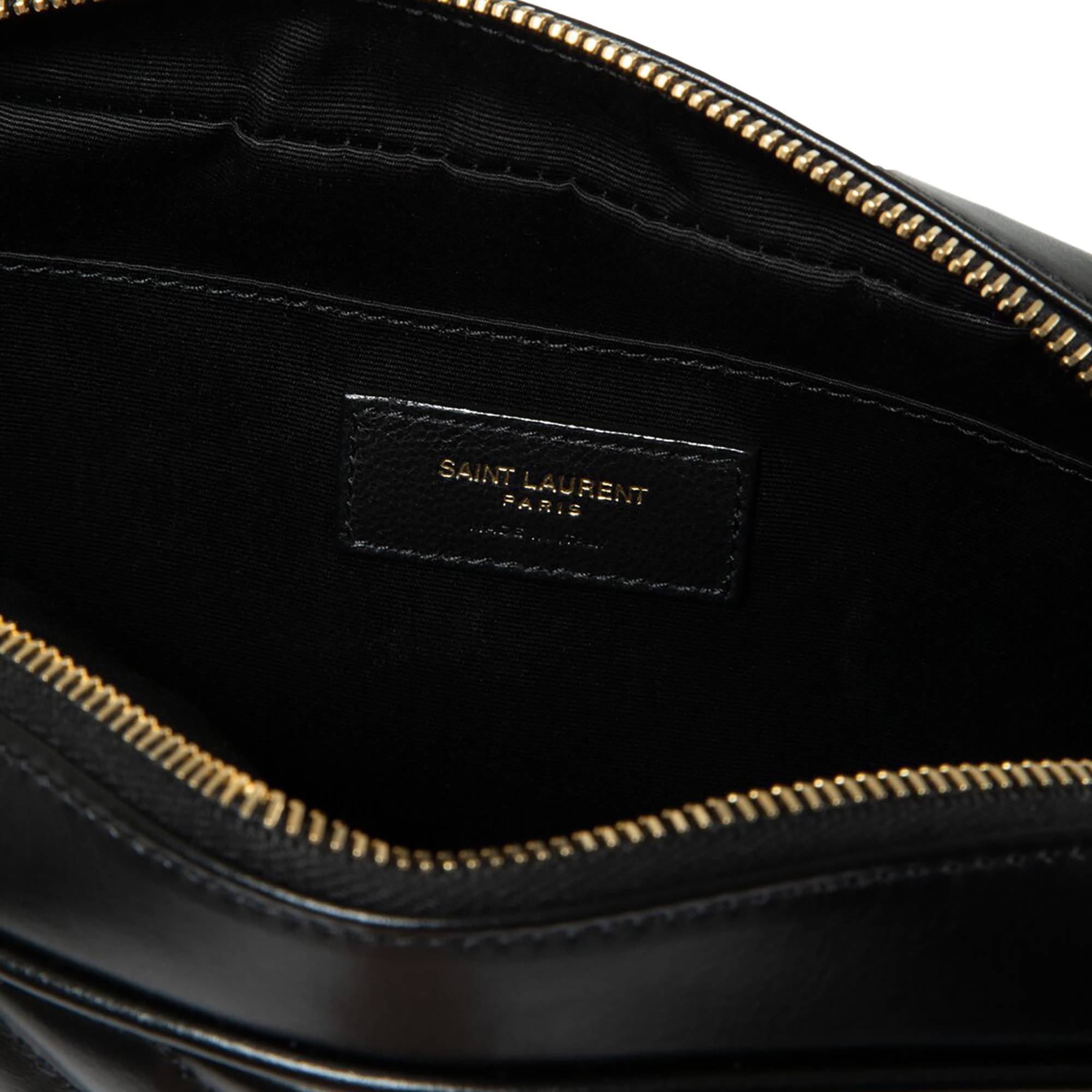 Saint Laurent Lou Quilted Crossbody Bag 'Black' - 3