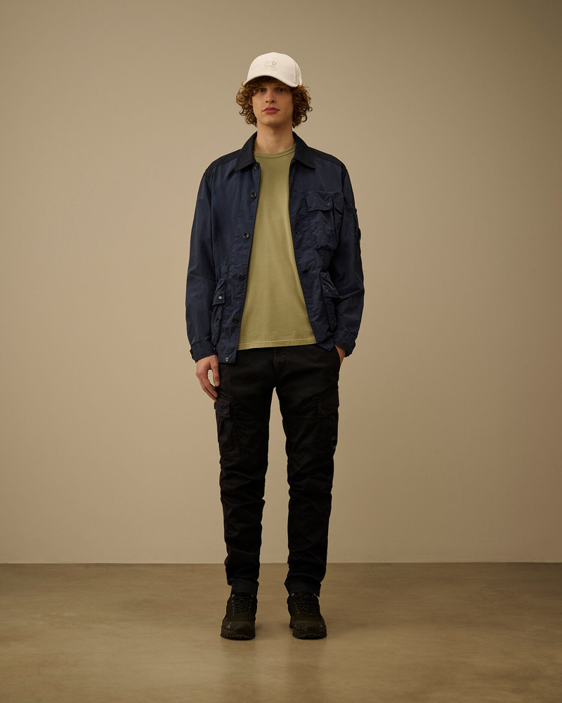 C.P. Company Mercerized Jersey 70/2 Gasato Short Sleeve Patch T-Shirt outlook