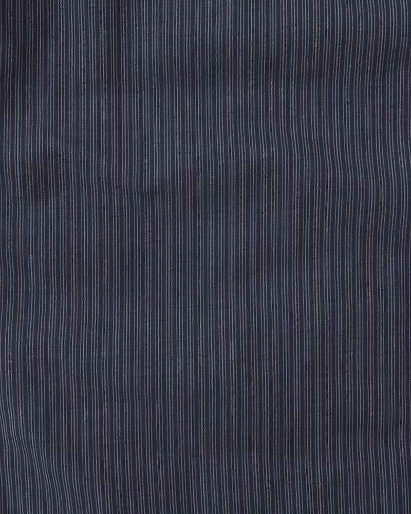 WALLIS DOWN SHIRT S/S NAVY - 3