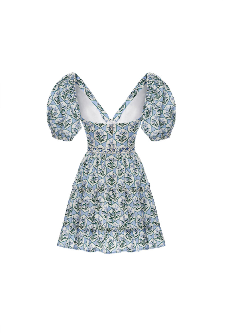 Manzanilla Chan Chan Celeste Mini Dress 3