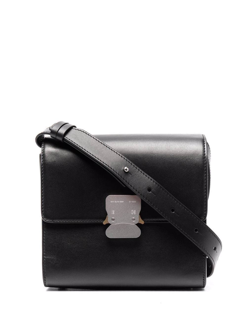 Rollercoaster-buckle shoulder bag - 1