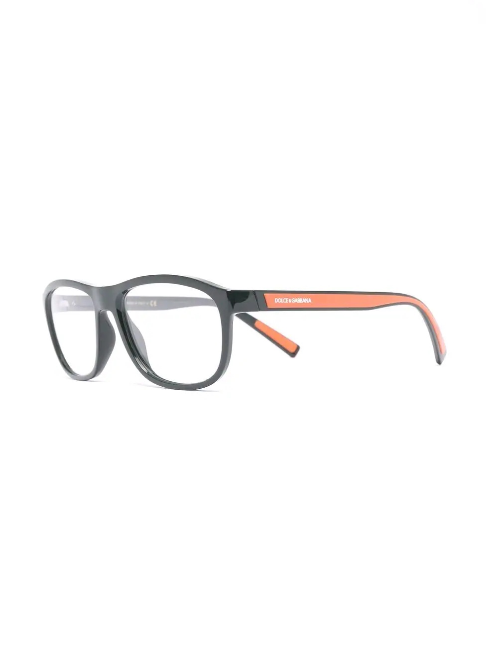 polished rectangle-frame glasses - 2