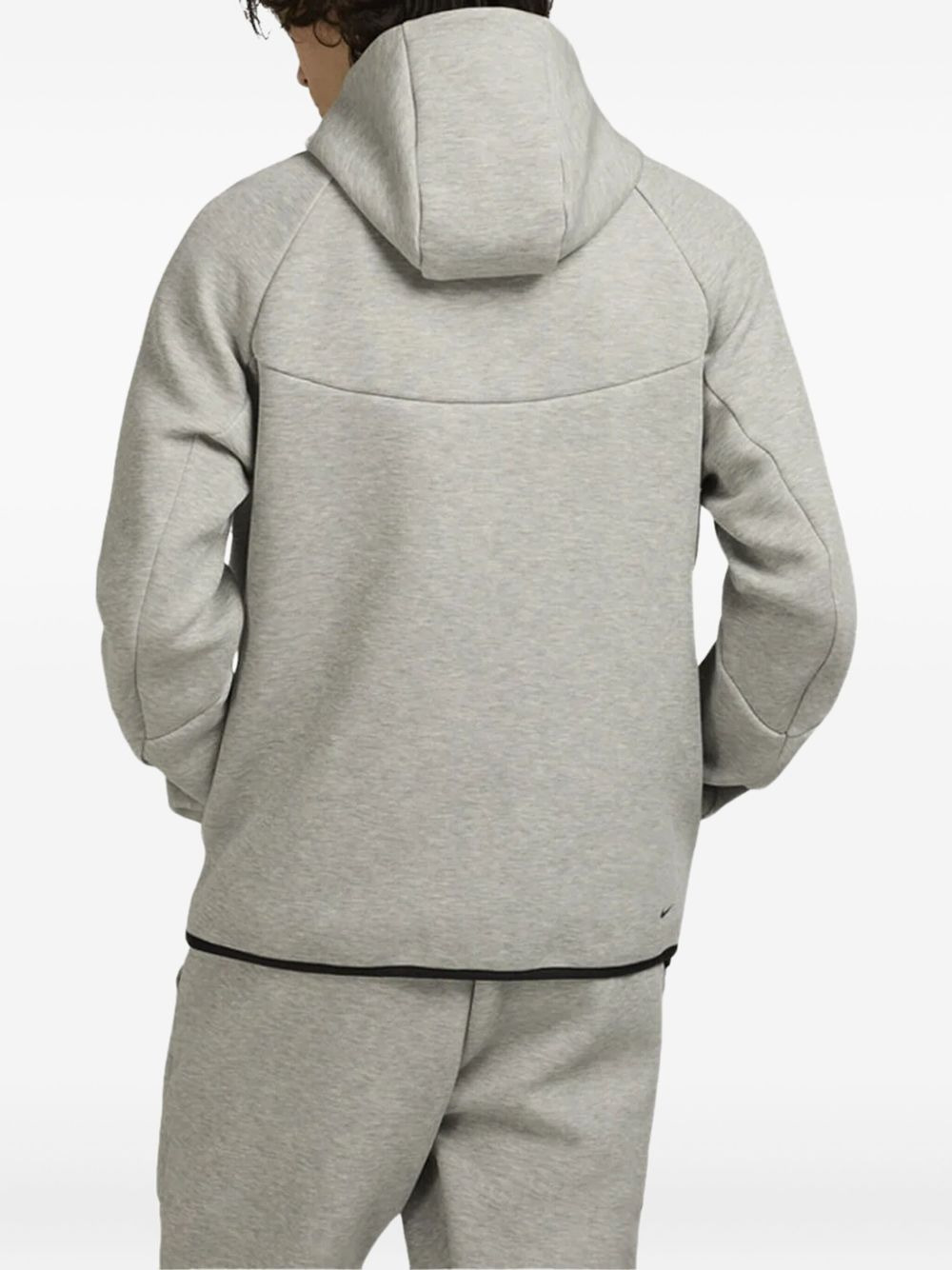 full-zip tech hoodie - 2
