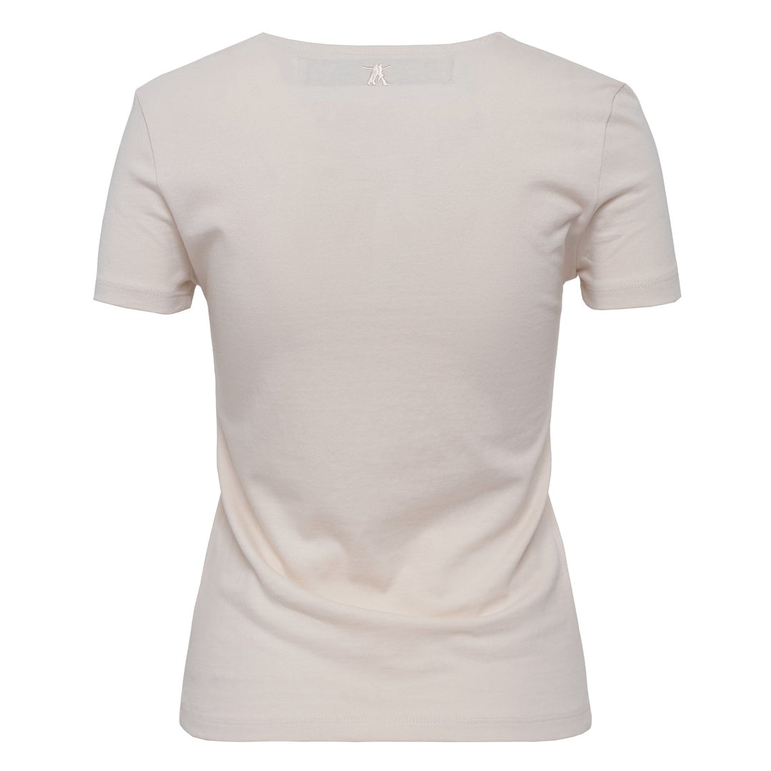 ● OPEN YY ● LACE-UP JERSEY TEE OPEN YY Lace-Up Jersey Tee | REVERSIBLE