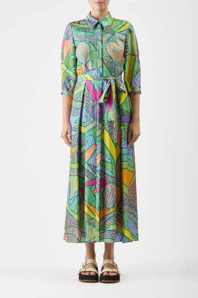 GABRIELA HEARST Andy Dress in Printed Silk outlook