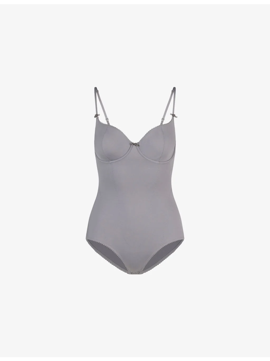 SKIMS Vintage Shapewear Unlined Demi Jersey Bodysuit | REVERSIBLE