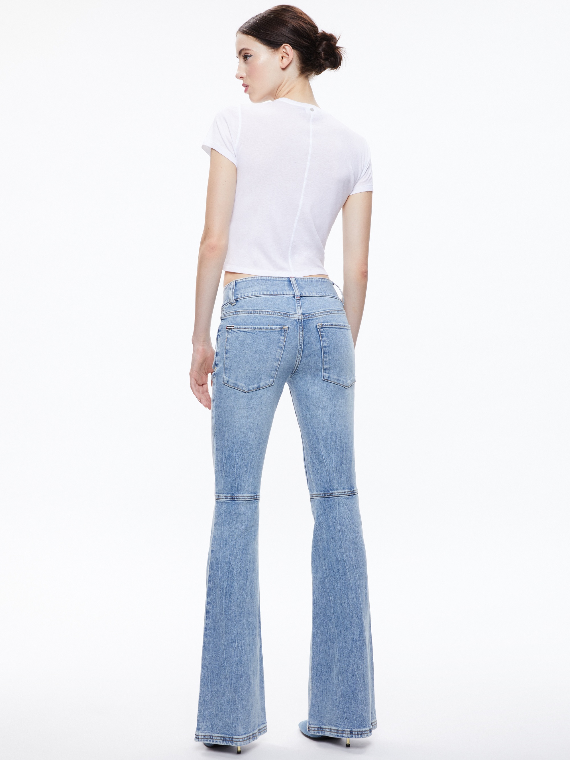 STACEY LOW RISE BELL BOTTOM JEAN - 3