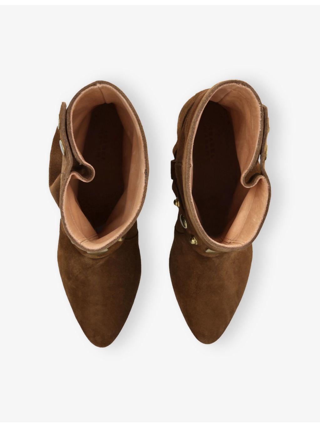 Stania Flat Suede Ankle Boots - 4
