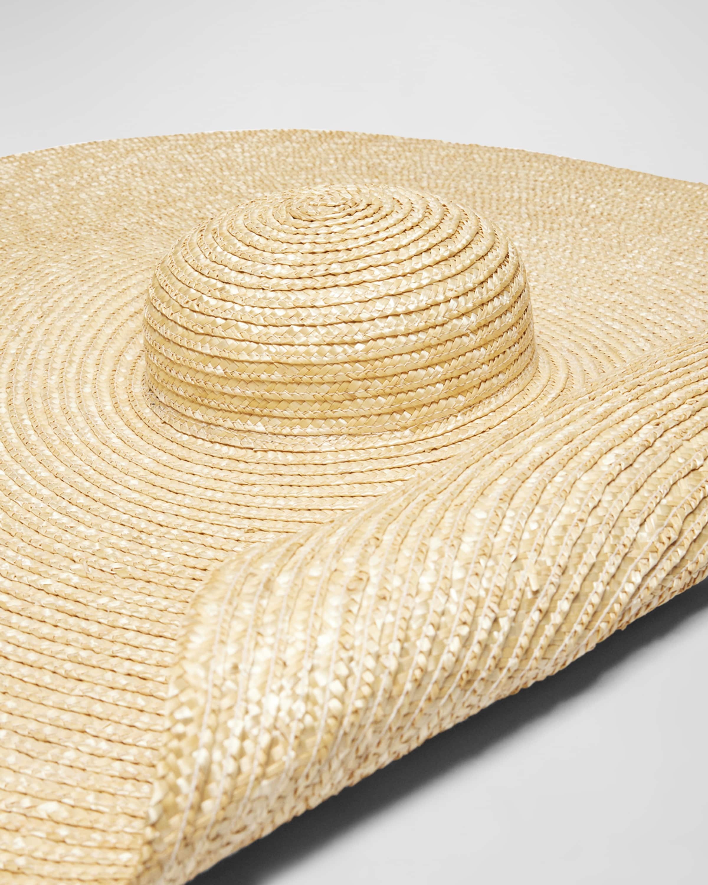 JACQUEMUS Le Chapeau Bomba Straw Wide Brim Hat